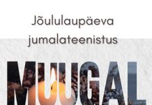 Jõululaupäeva jumalateenistus Muugal